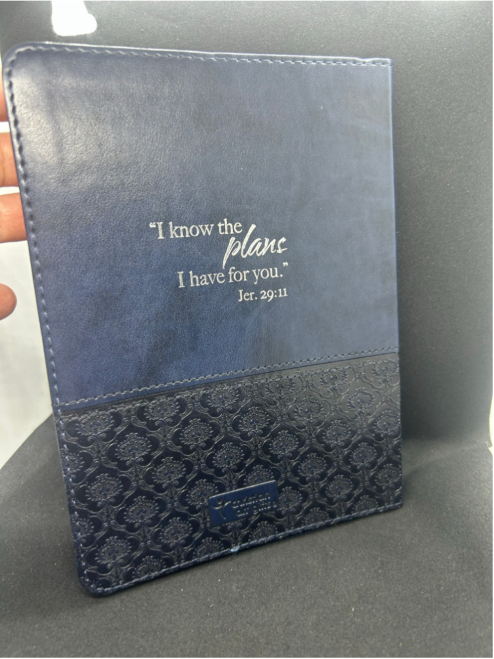 Christian Art Gifts Unisex Journal Notebook One Size Blue Black - Picture 4 of 4